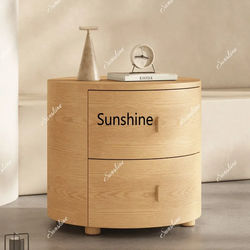 

YStorage Creative Bedside Table Trendy Italian Minimalist Space Saving Nightstand Design Simple Tavolino Home Furniture