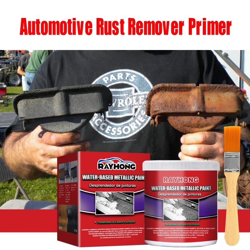 

Rayhong Rust-free Primer Metal Bolt Refurbishment Rust Remover Water-based Primer Rust Conversion Agent