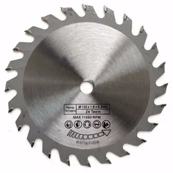2pcs 120*9.5*1.8mm 24T For Wood Cutting Circular Saw Blade Oscillating Tool Accessories Cemented Carbide Saw Disc