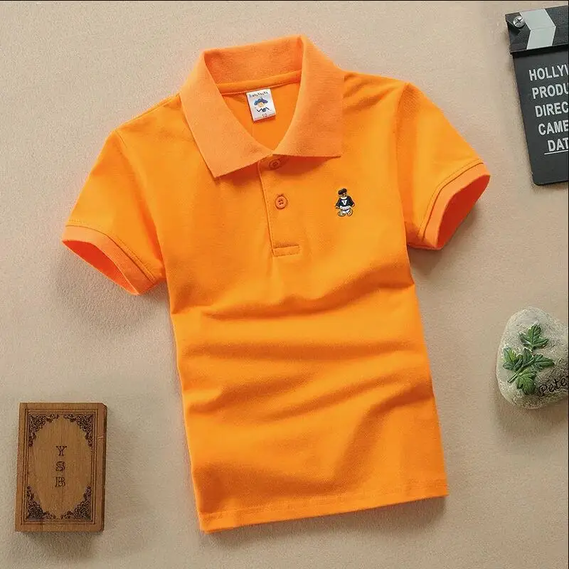 Kids Plain T Shirt Tops for Child Boys Girls Baby Toddler Solid Blank Cotton Children Summer Tees 3-14 Years