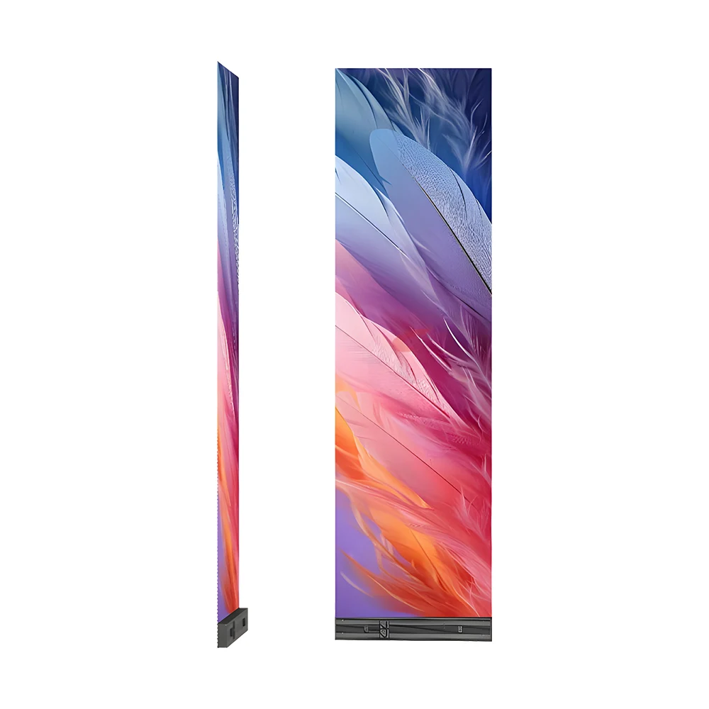 Customized Products GoldenAnt P3.91 3500cd Indoor Invisible Digital Holographic Transparent 8K HDR10+ Led Advertising Screen Gla