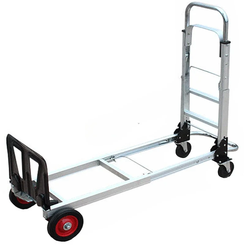 Delivery Flat Handcart Heavy Duty Foldable for Home Sturdy Construction