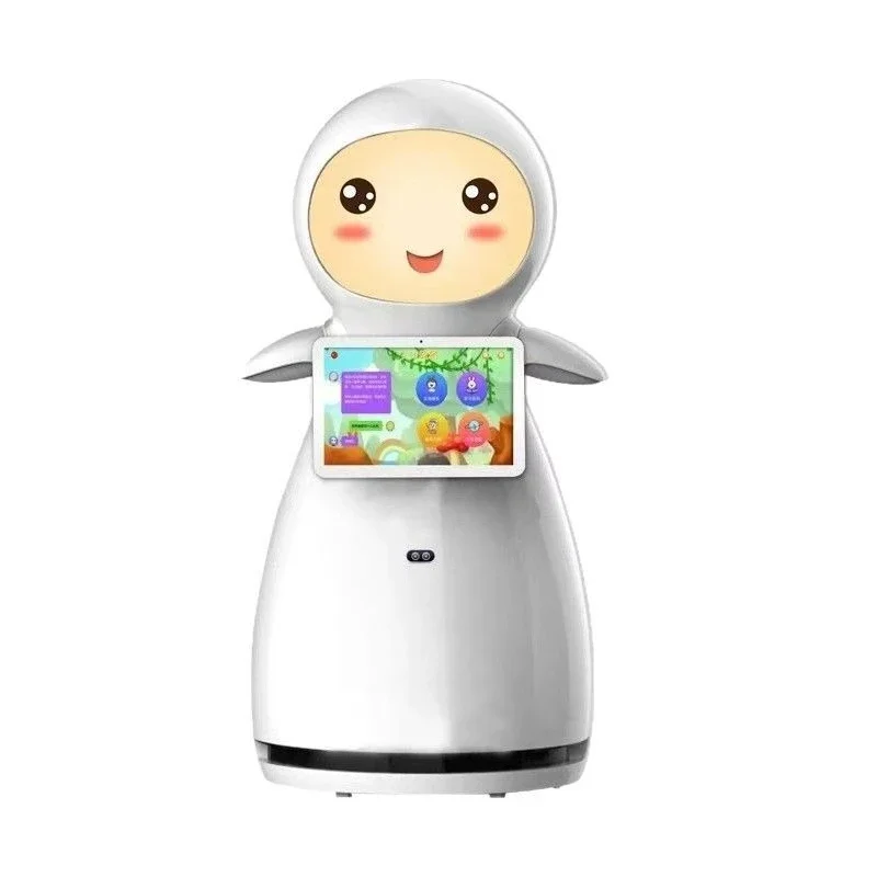 Business reception facial recognition interactive Q & A robot intelligent commercial