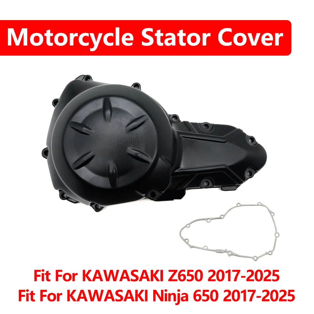 

Fit For KAWASAKI Ninja 650 Z650 Z 650 2017 2018 2019 2020 2021 2022 23-25 Motorcycle Accessories Engine Stator Cover Crank Case