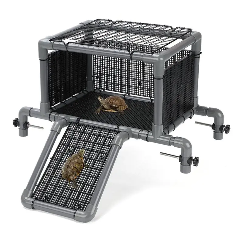 a25f-for-40-to-90-gallon-turtle-tank-basking-platform-106-205-width-over-tank-suspended-dockheat-resistant-top