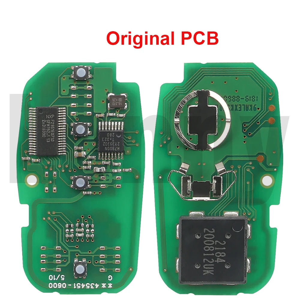 Lenny HYQ4EA-433MHz HYQ4AA-315MHz 46chip 2951E 2button Original Board with Logo Smart Car Key for Chevrolet Malibu Cruze