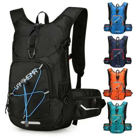 New Fashion Outdoor Cycling Backpack Large Capacity Travel Hiking Bag Sporty Mountain Climbing Durable Polyester