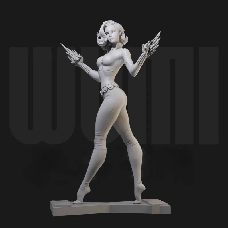 1/24 Scale Resin Figure Model Kit Fantasy Hobby Comic Female Warrior Hobby Collection Toy Unassembled & Unpainted Free Shipping