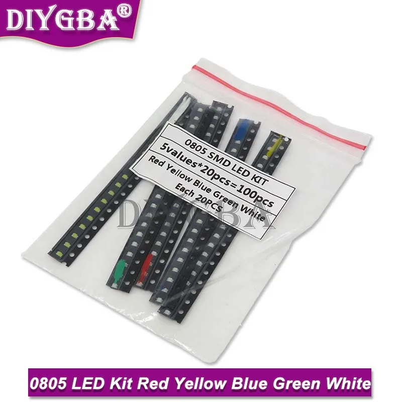 100PCS 0805 Smd Led…