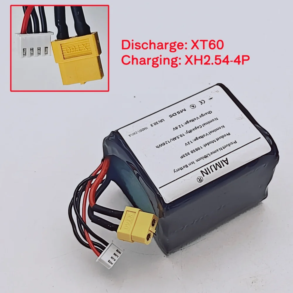 12V High Capacity 10500mAh Li-ion 3S3P Battery for Parrot Disco UAV RC Airplane & Quadrotor - view 2