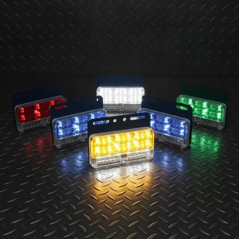 24V Truck LED Side Marker Lights Waterproof Night Visible Ultra Bright Turn Signal Light 1PC for RV Trailer