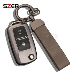 2 3 Buttons NEW TPU Car Key Case Cover Shell Fob For VW Volkswagen MK4 Bora Golf 4 5 6 Jetta Passat Polo Bora Touran Skoda Seat