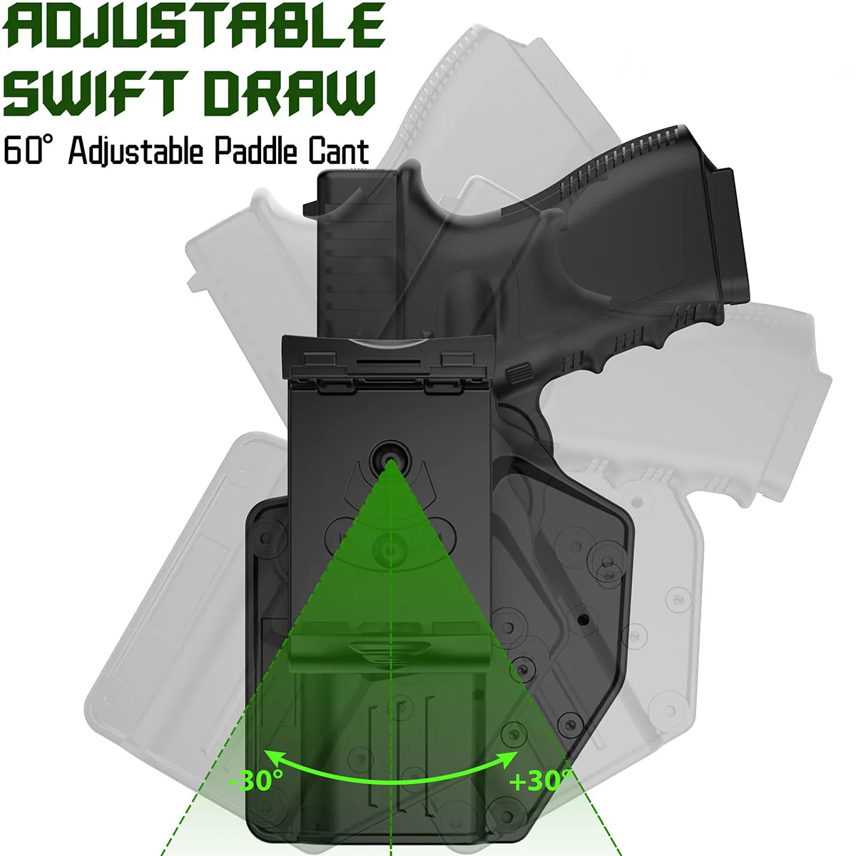 حافظة مسدس تكتيكية حافظة عالمية مدمجة ملحقات Airsoft لـ S&W Sig Sauer Ruger Taurus Beretta CZ Walther #2