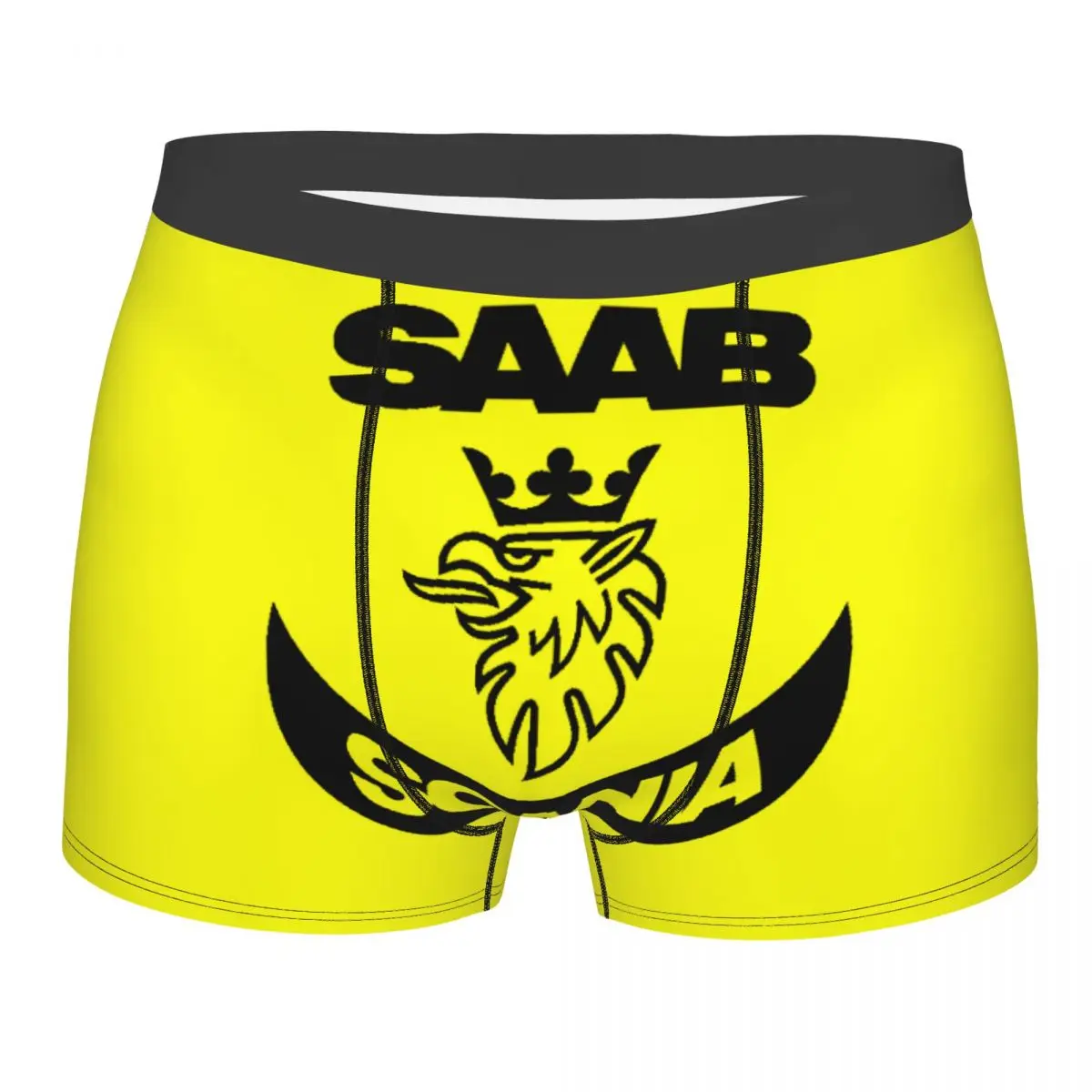 

Оригинальные мужские крутые шведские Saabs Scanias, автомобильное нижнее белье, боксеры, трусы, мягкие шорты, трусы, трусы
