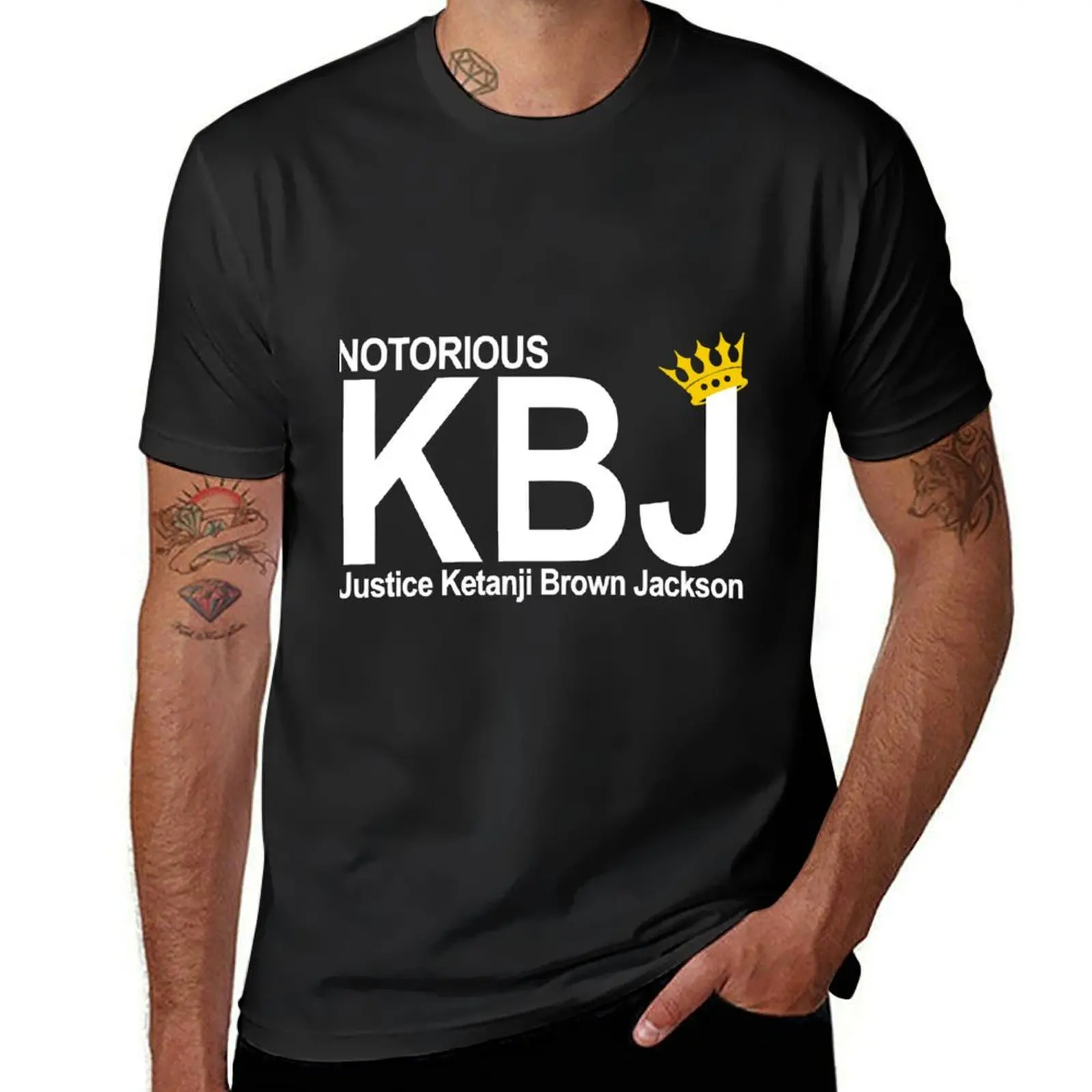 Ketanji Brown Jackson Notorious KBJ T-Shirt cute tops anime men workout shirt