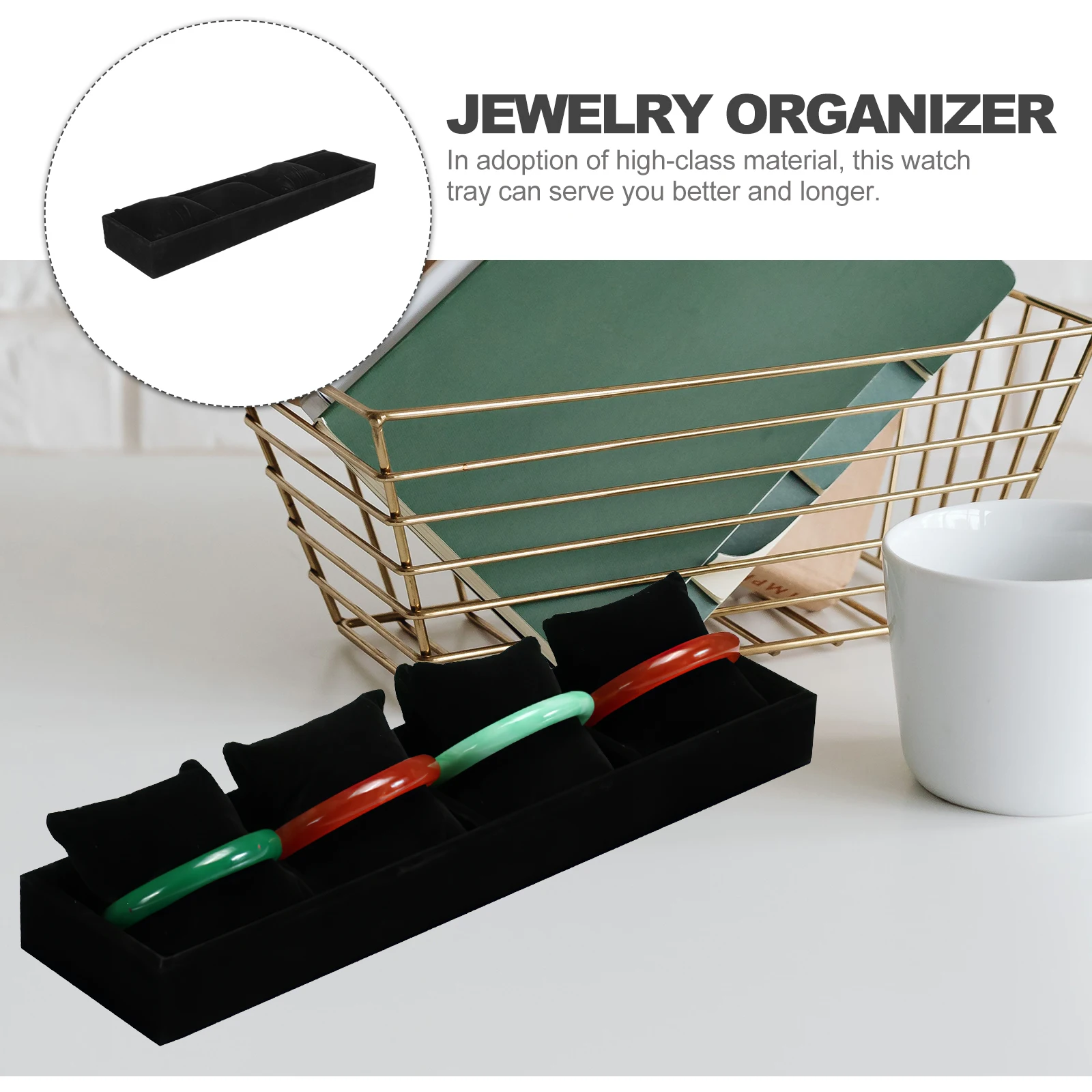 

Watch Display Box Bracelet Storage Case Stand Jewelry Tray Organizer Holder Drawer Lint Material Anti Scratch