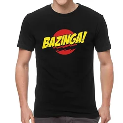 The Big Bang Theory T Shirts Men's Novelty Tops  Bazinga Sheldon Cooper Geek TBBT Tshirt Unique Tee Top dropshipping