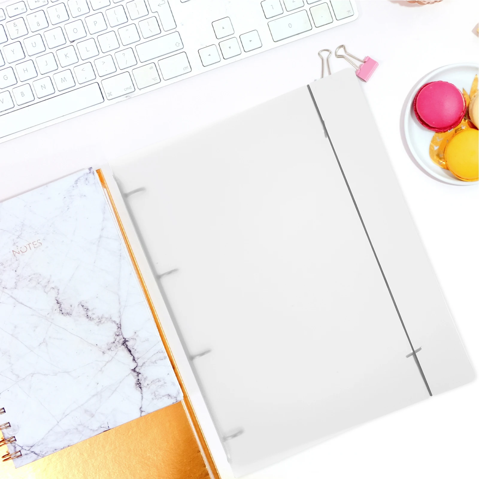 

Transparent Pp Folder File Organizer For Documents Receipts Business Cards A4 Paper Storage Large Capacity Lightweight Portable