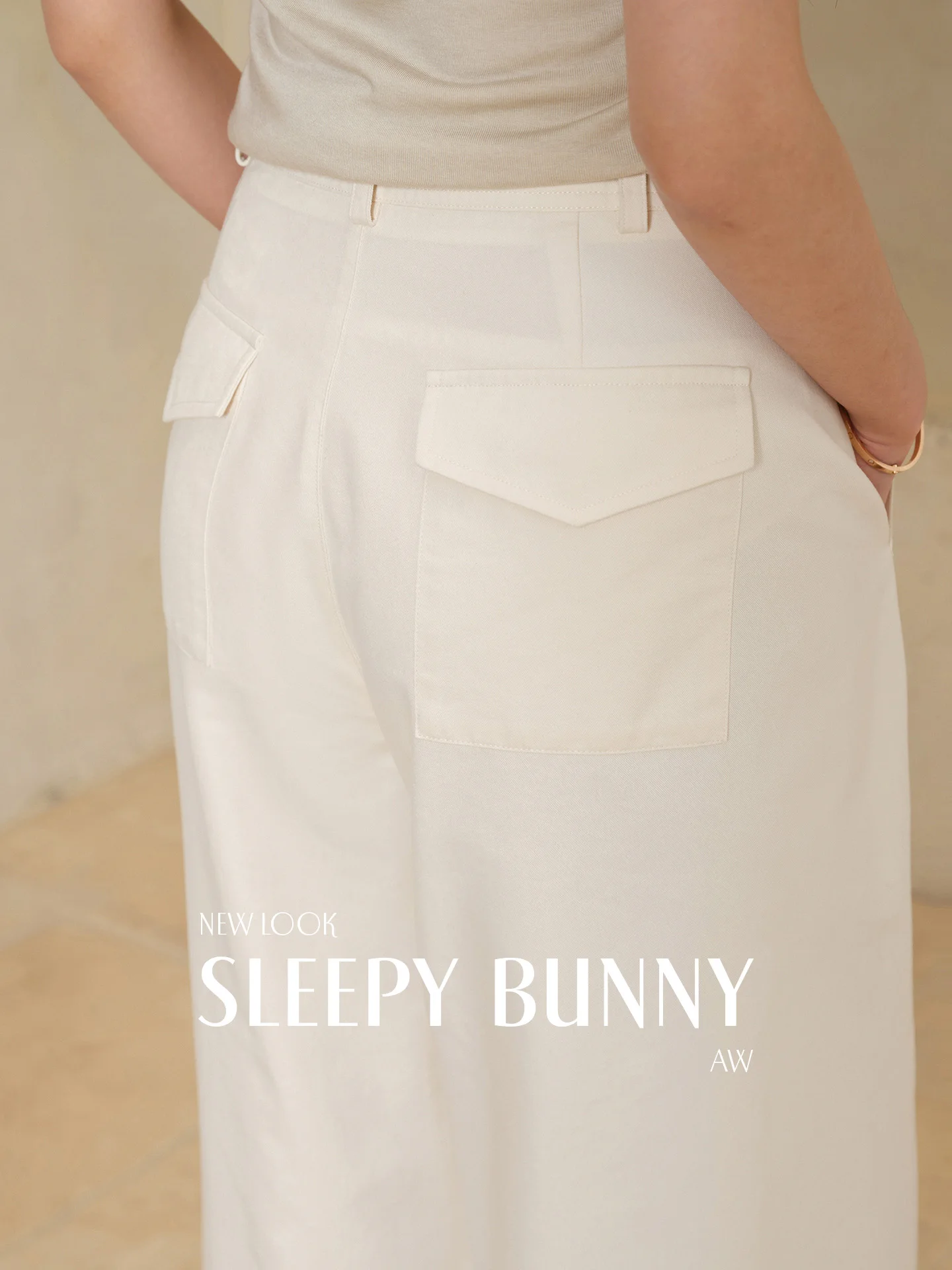 Elegant White High Waist Pants Loose Wide Leg Trousers Summer Casual Straight Fit Bottoms Women Versatile Slimming Fashion Wear
