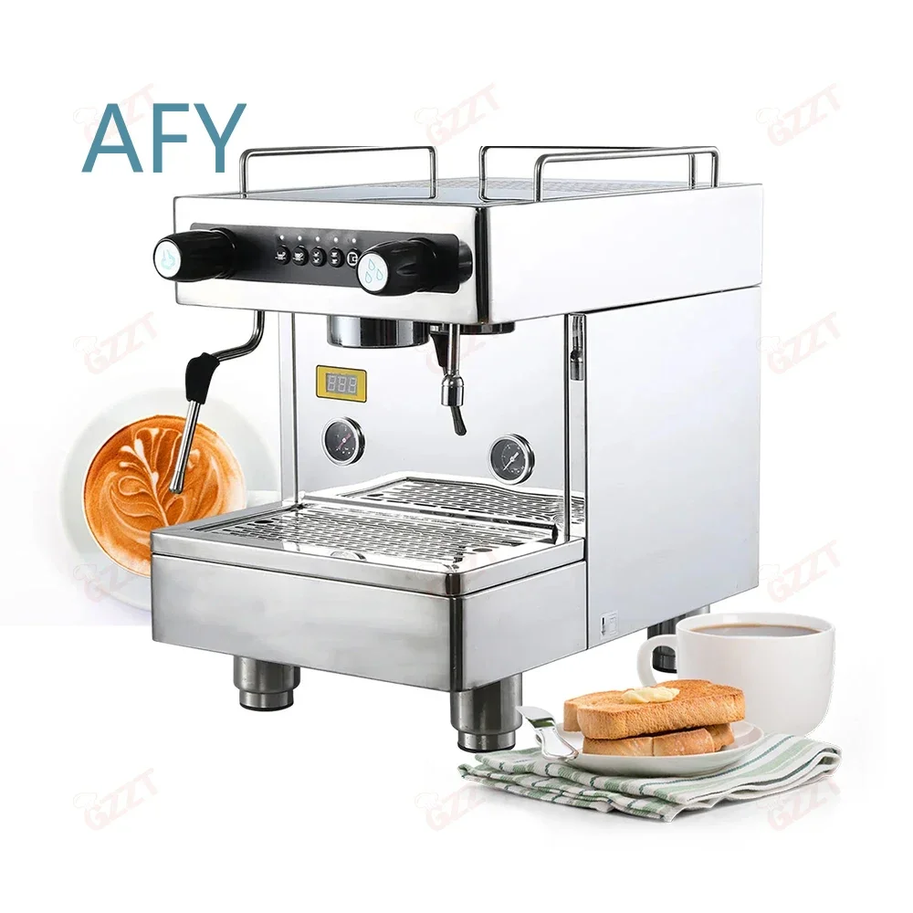 Wholesale 6L Commercial Single Head Coffee Machine for Espresso Maker 2500W Italy Vane Pump Semi Auto Coffee Maker for
