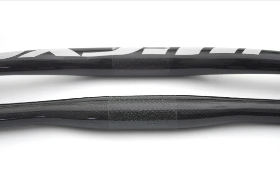Ullicyc Vollcarbon MTB-Lenker 3K Glanzsilber 580-740mm Flach/Rise Fahrradlenker, Leichtgewicht-Upgrade für MTB & Elektroroller – Detail 6