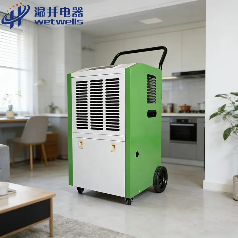 70L Large Capacity Electric Dehumidifier Industrial Commercial Home Use 220V High Power Air Drying Machine For Basement