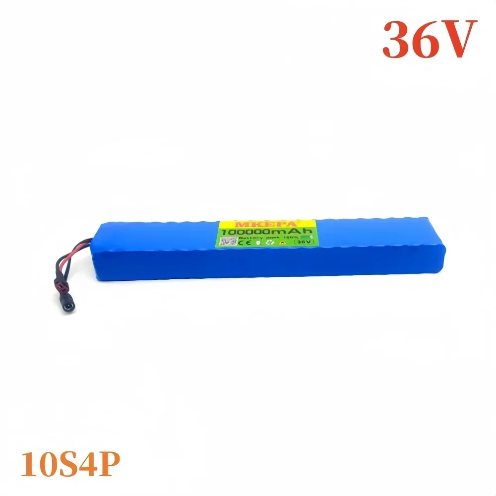 10S4P 36V Lithium battery 18650 battery pack 100000mAh for Motorized scooter, 36V 100Ah for Motorized scooter.