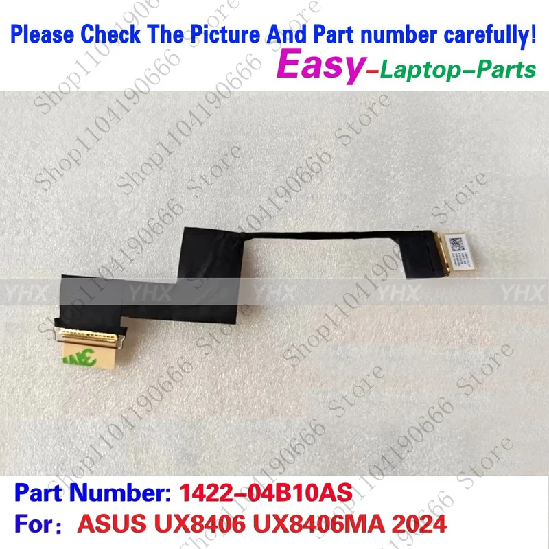 BD جديد ل ASUS UX8406 UX8406MA 2024 EDP كابل 40PIN 1422-04B10AS.