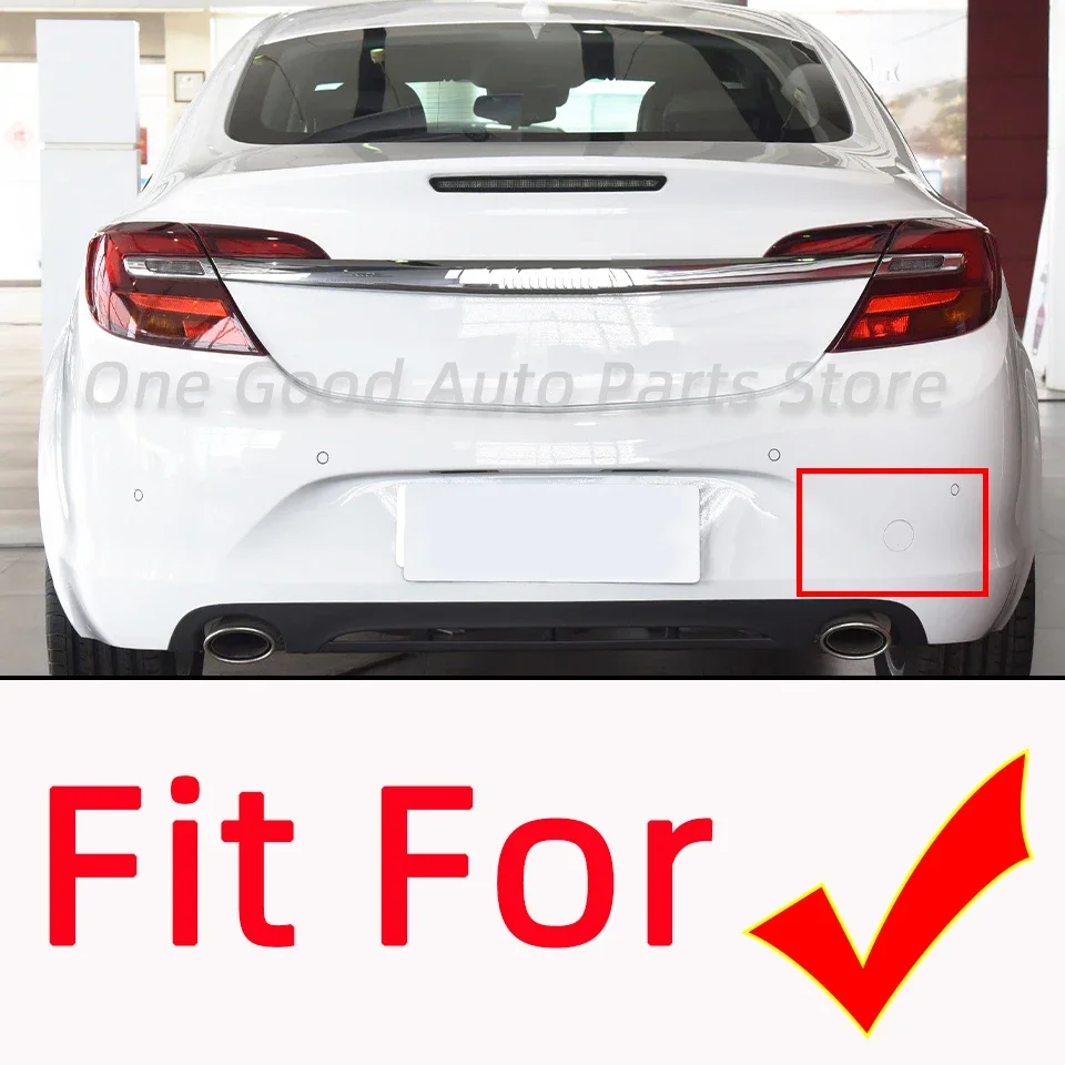 Paraurti posteriore gancio di traino tappo di copertura dell'occhio per Opel Insignia Buick Regal 2014 2015 2016 2017 ricambi Auto traino traino rimorchio coperchio Trim