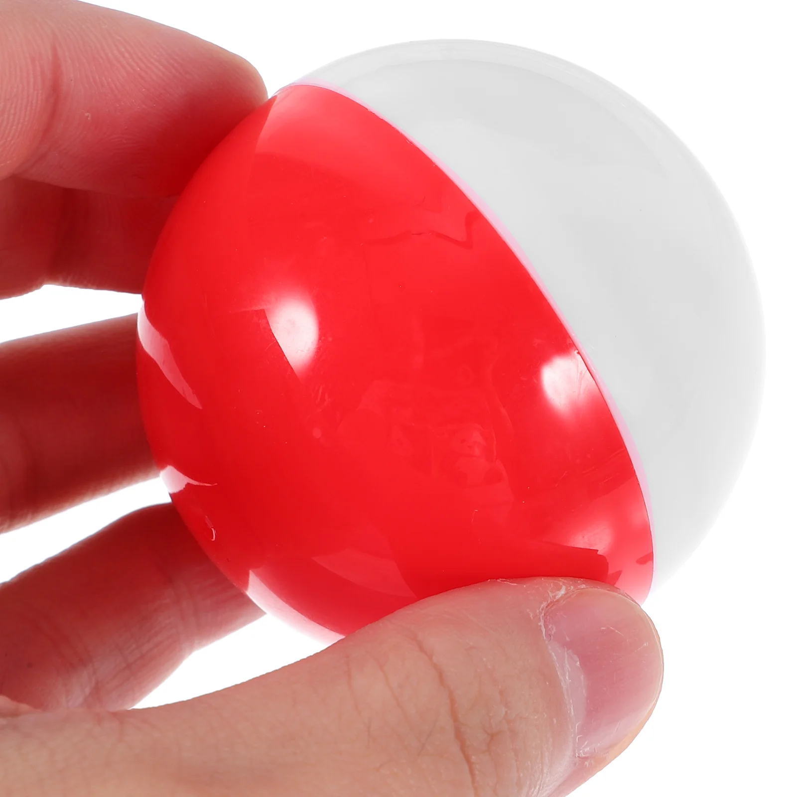 50 ชิ้นรอบเปลือก Gashapon ของขวัญคอนเทนเนอร์เติมแคปซูลไข่คอนเทนเนอร์เก็บบรรจุบอลพลาสติกของเล่นของเล่นเด็ก