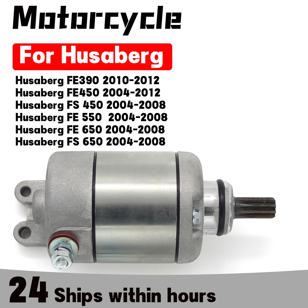 

Motorcycle Starter Motor Electric For Husaberg FE390 FE450 FS 450 650 FE 550 650 2004-2008 Agbeleoba Moto