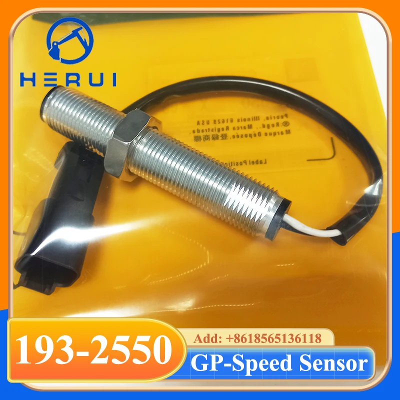 Construction Machinery High Quality Excavator Parts Speed Sensor 193-2550 1932550 for E330B E330C