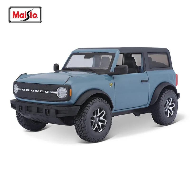 

Maisto 1:24 2021 Ford Bronco Badlands Super Duty car model die-casting static precision model collection gift toy tide play