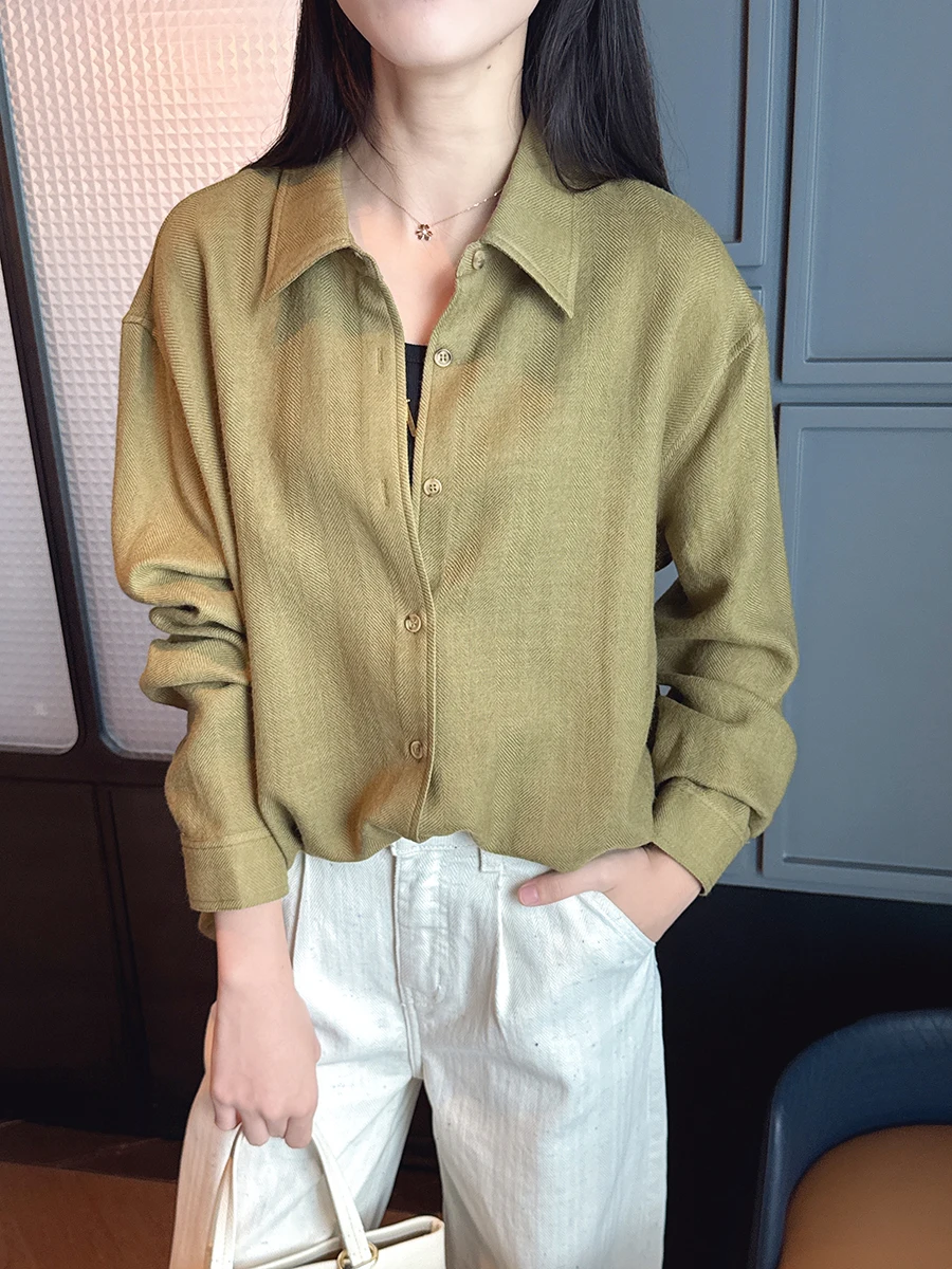 

Необыкновенная шерстяная вязаная прямая свободная кофта из кашемира для женщин, повседневная, с длинным рукавом, антибактериальная