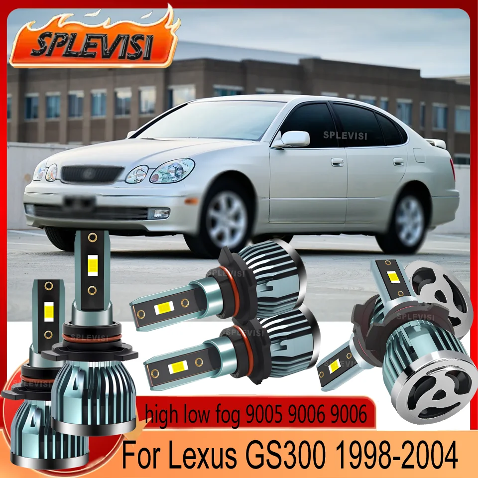 

Reliable Night Travel Tool-Free Mount 5 year warranty LED Headlight foglight For Lexus GS300 1998 1999 2000 2001 2002 2003 2004