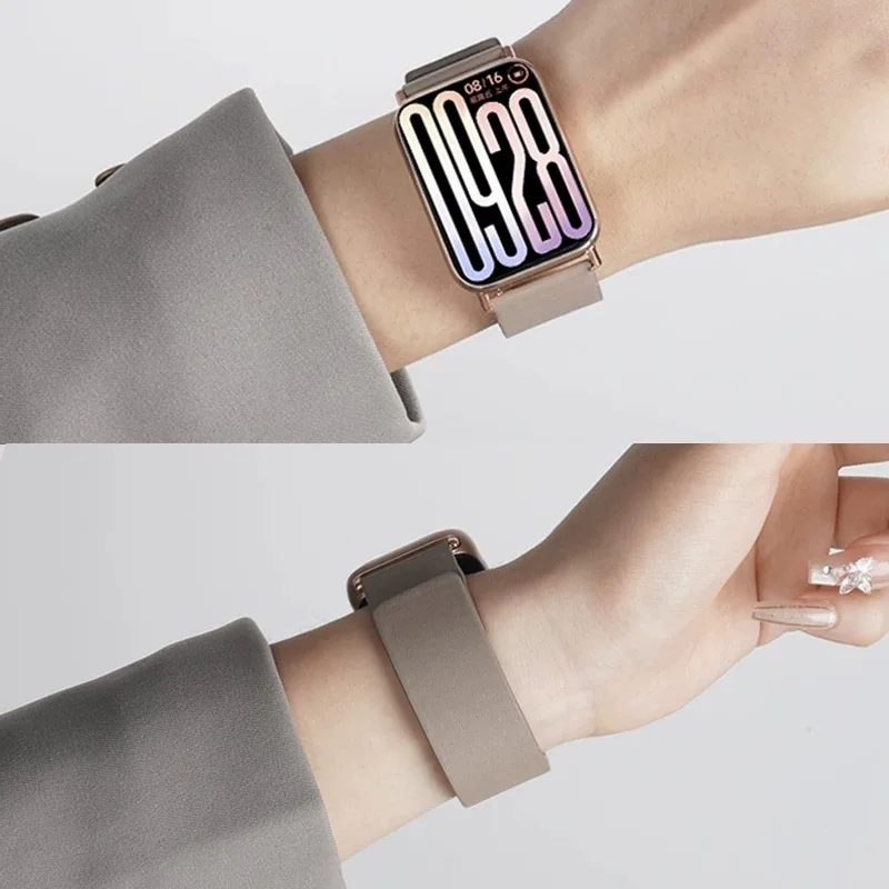 حزام مغناطيسي لساعة Honor 5 حزام ساعة أنيق لساعة Honor watch5 Correa سوار معصم للنساء والرجال حزام رياضي