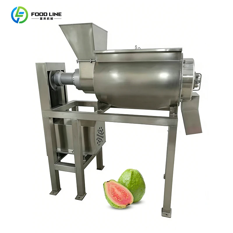 Customized Commercial Industrial Food Chopper Vegetable and Fruit  Fruit Pulping Extractor Machine Tomato Paste
