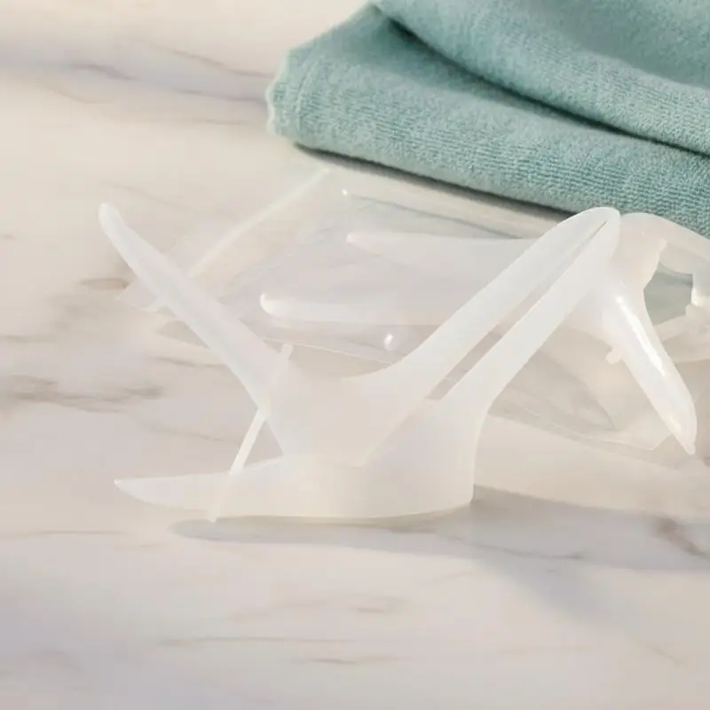 Disposable Vaginal Speculum 2Pcs Sterile Odorless Medical Material for Women Gynecology Private Examination