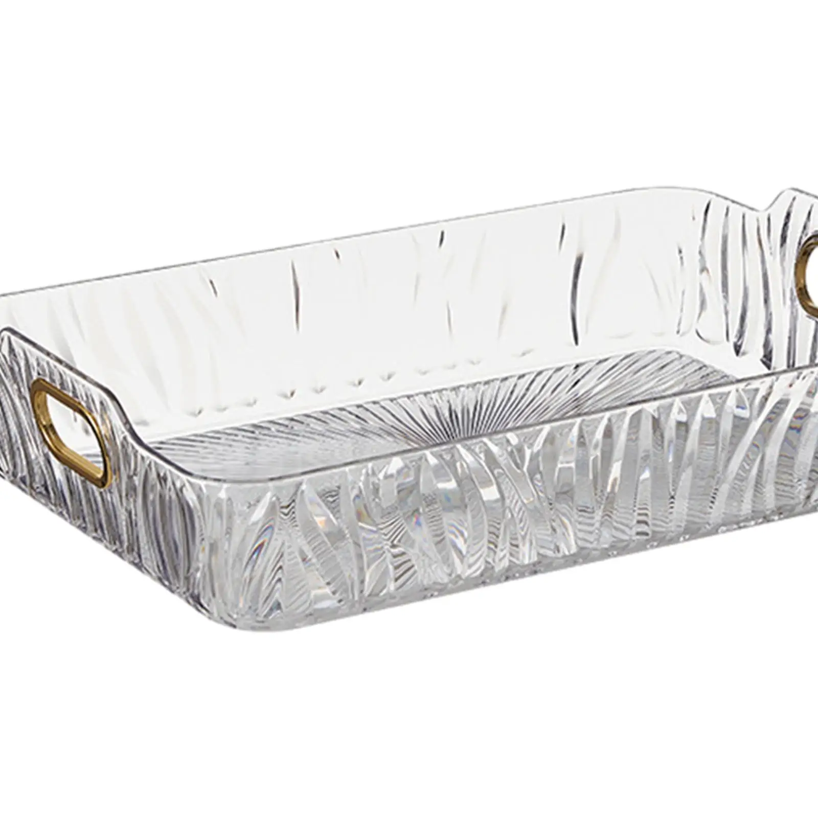 Rectangle Serving Tray Bathtub Tray Fruit Plate for Household Bedside Office