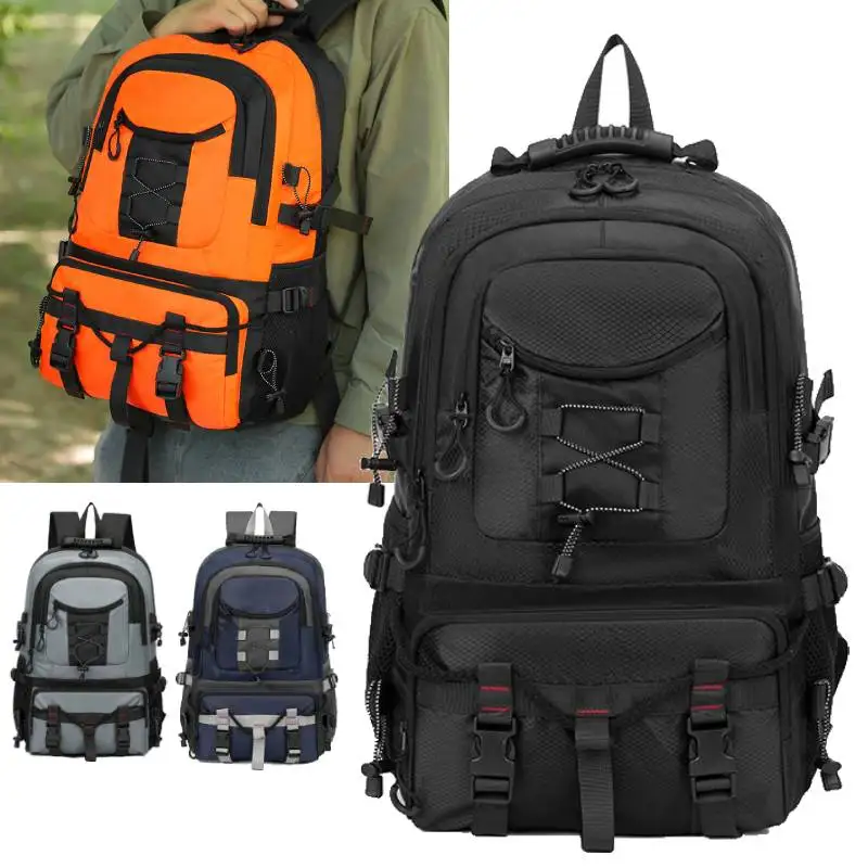 Travel Storage Backpack Hiking Breathable and Wear-resistan Rucksack Outdoor Climbing Cycling Knapsack Large Weekend Schoolbag