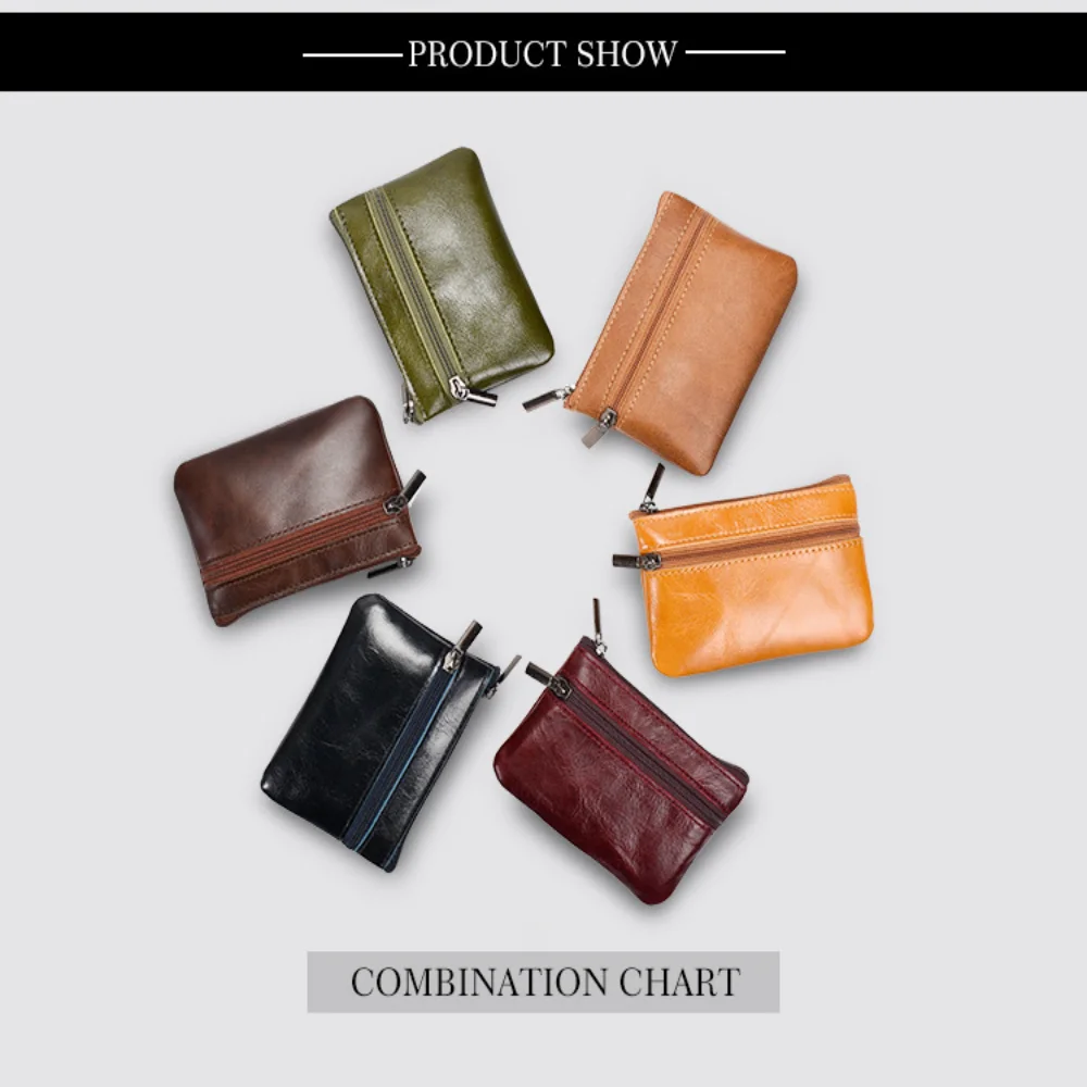 محفظة نسائية للعملات المعدنية للأطفال، حامل مفاتيح بسحاب، حقيبة بطاقات جلدية متعددة الوظائف، حقيبة عملات معدنية متعددة الوظائف للعمل في الحفلات وركوب الدراجات #4