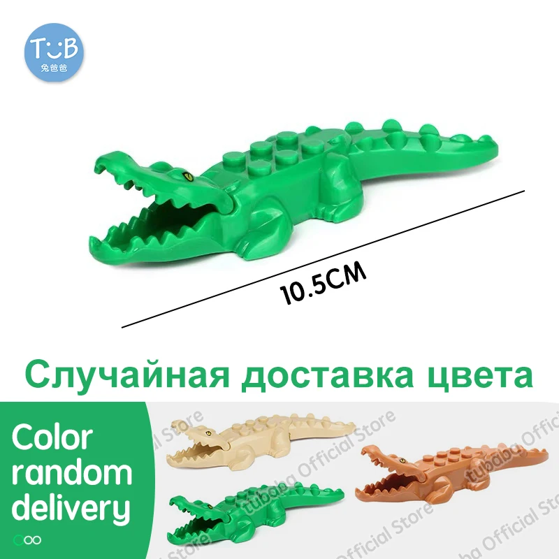 Small Building Block Animal Scene Horse Whales Tiger Model Educationa Hot MOC Zoo Assembled Gift Baby DIY Mininatures Bricks Toy