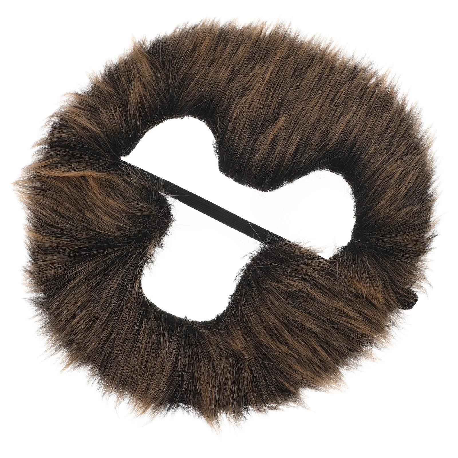 

Коричневая искусственная обезьяна, борода, реалистичные искусственные волосы на лице для костюма животного, вечерние маскарадные платья для косплея, реквизит для взрослых