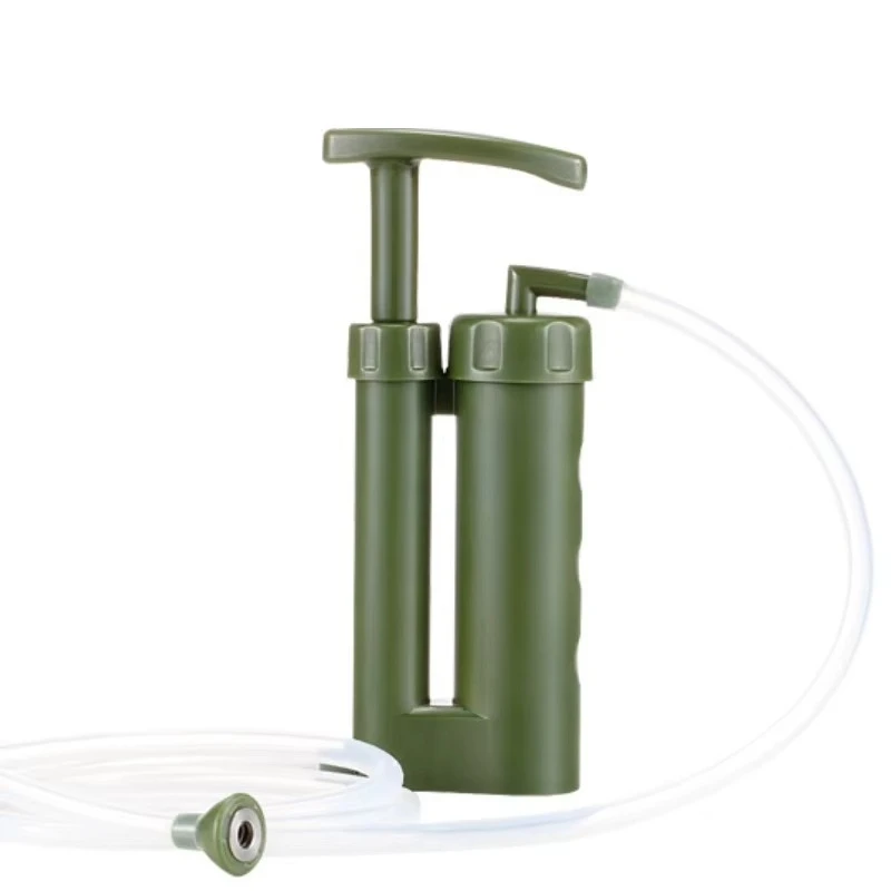 

Hot Selling Portable Pump Water Purifier Individual Outdoor Wilderness Survival Emergency Rescue Filter Kits for Travel