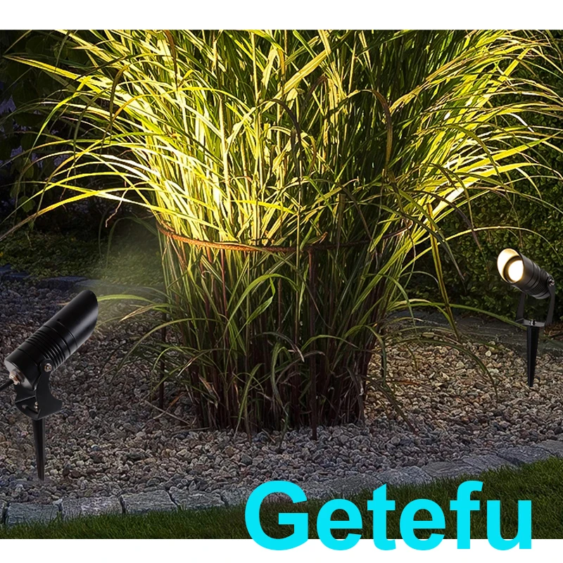 10PCS Neue Stil COB Garten Rasen Lampe 220V110V 12V Outdoor LED Spike Licht 7W 10W 12W Pfad Landschaft Wasserdichte Spot Lampen – Detail 2