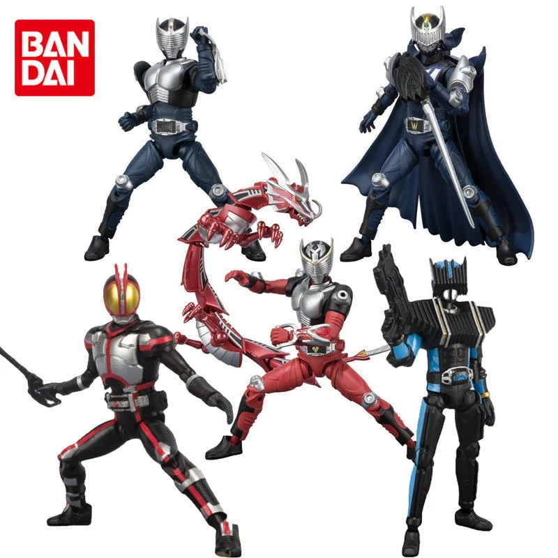 

Bandai Original SHODO Shokugan Kamen Rider X1 2 3 4 Faiz Diend Anime Action Figures Toys for Boys Girls Kids Gift