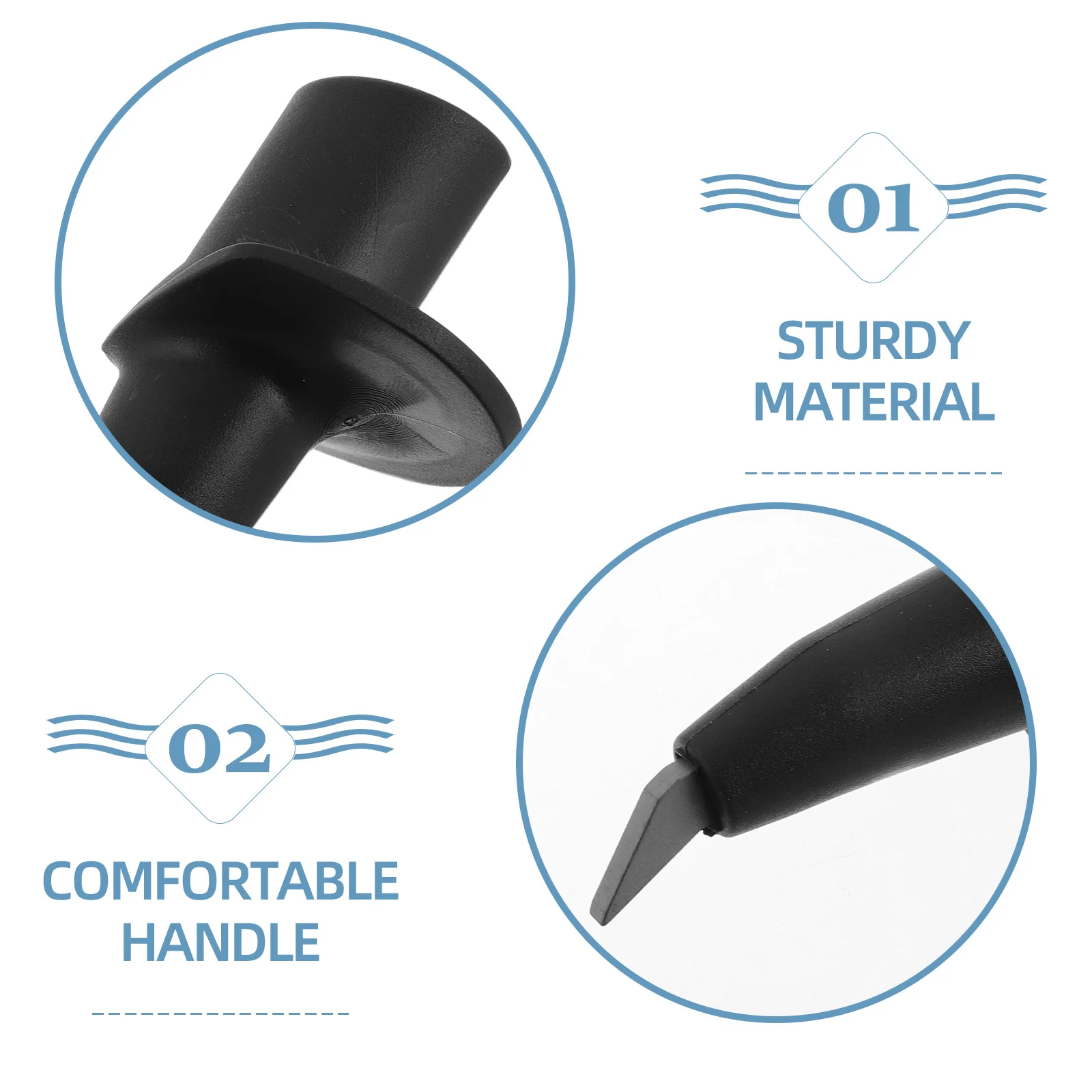 Universal Carbon Fiber Wandern Stick Tipps Trekking Pole Tipps Ersatz Scharfes Design Langlebig Für Outdoor Abenteuer Metall Pole