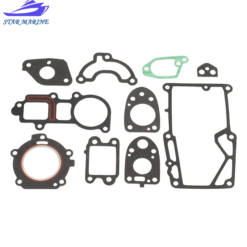 6L5-W0001-0 6GE-W0001-0 Power-Head Gasket Set 6L5-W0001-A1 6GE-W0001-A1 For Yamaha Outboard Engine 3A3B boat motor parts