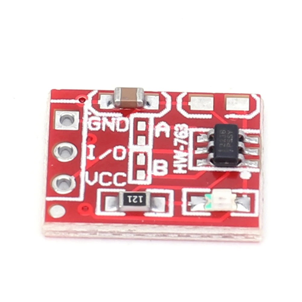 

Сенсорный выключатель с самоблокировкой TTP223, емкостный сенсорный модуль, одноканальная емкостная кнопка, сенсорное управление, 2.5-5.5В