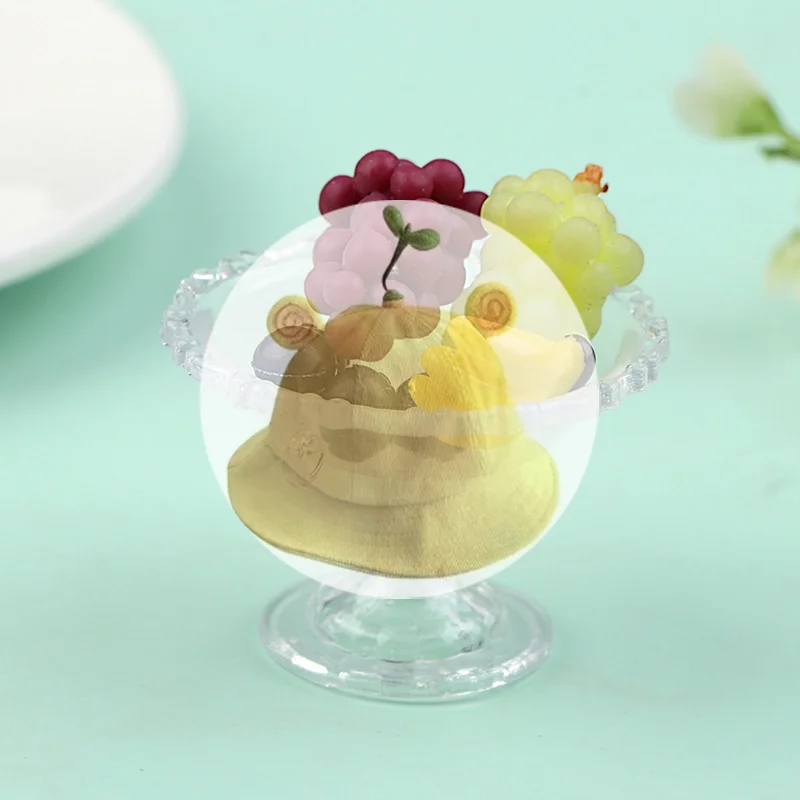 

[JT] 1 компл. 1:12 кукольный домик миниатюрная форма для десерта подставка для торта поднос с фруктами и имитацией фруктов модель украшения дома игрушка